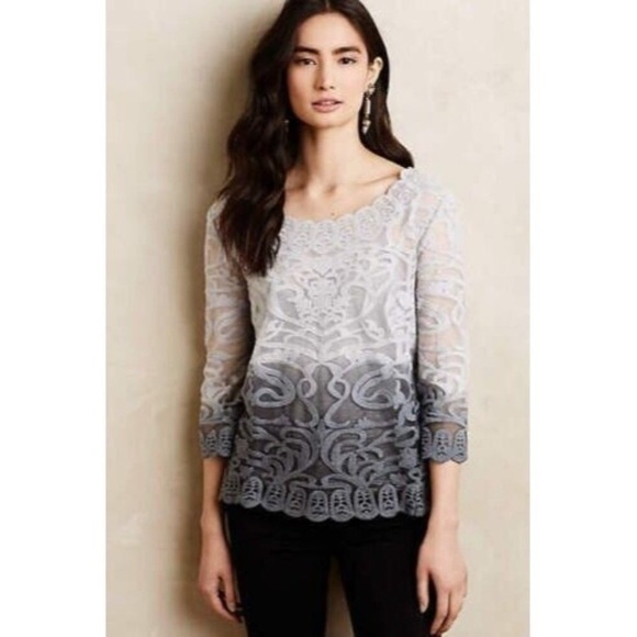 Anthropologie Tops - Anthropologie Meadow Rue Ombré Caela Top